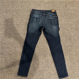 7 For All Mankind Dark Indigo Skinny Jeans